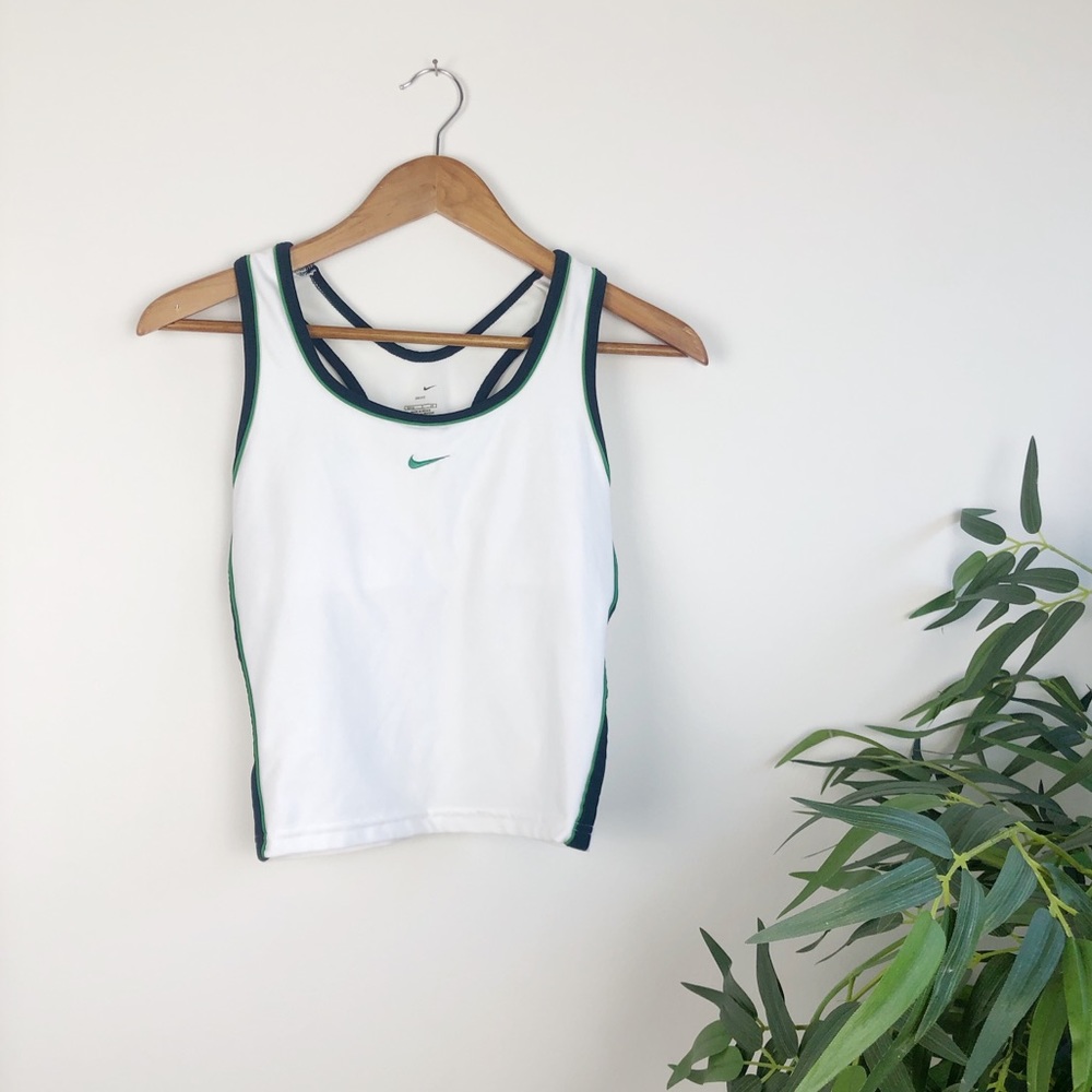 Nike Racer Back Crop Tank-S